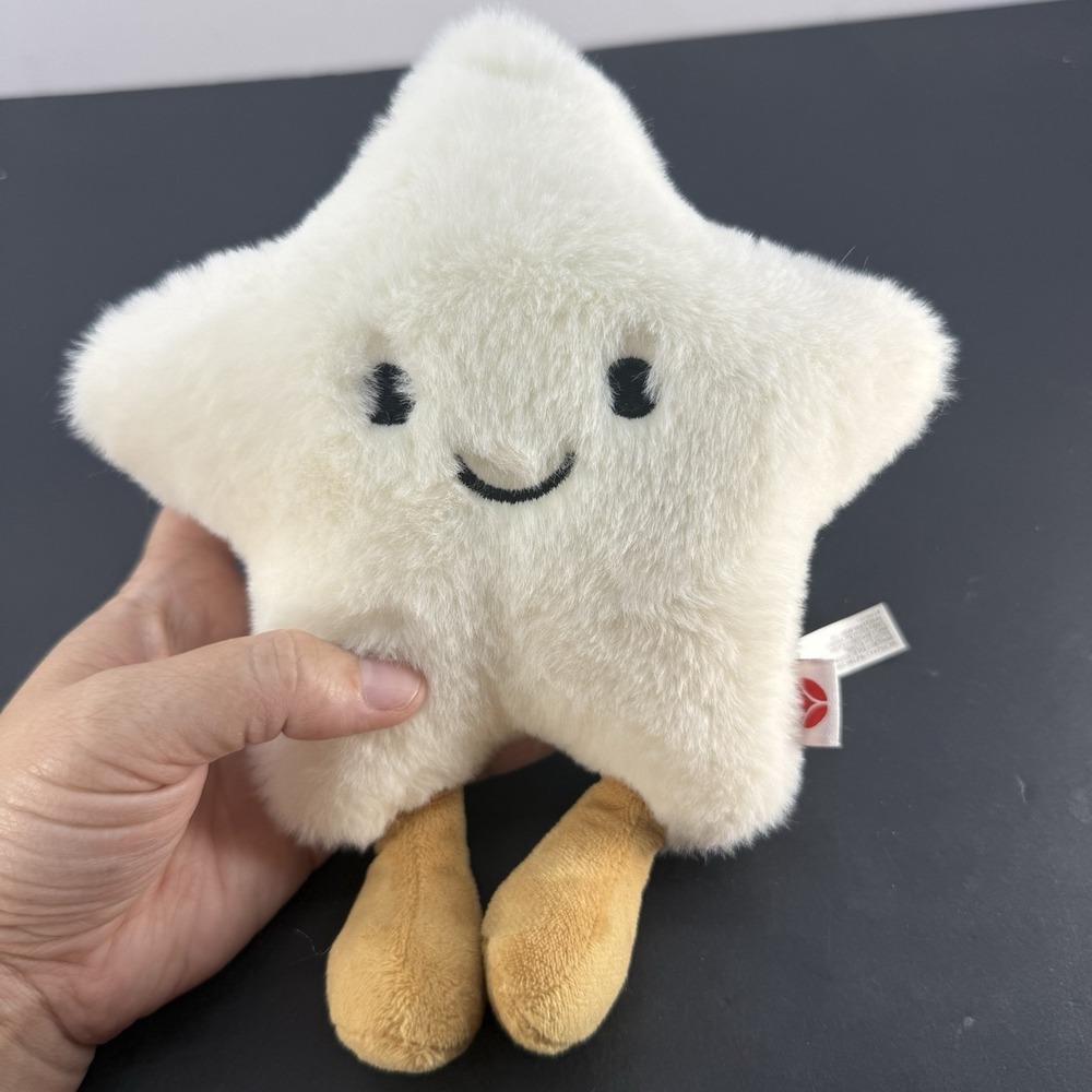 American Greetings White Star Plush Doll Washable Stuffed Animal